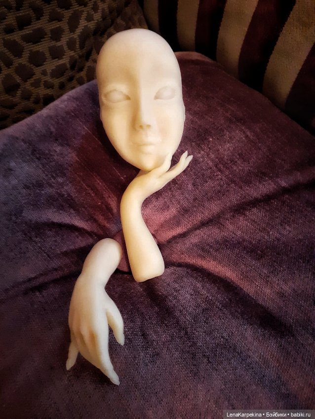 Начало... Рождение новой куклы (фото 4)