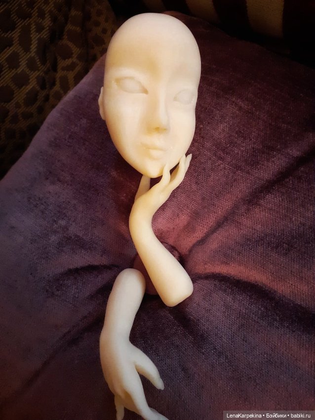 Начало... Рождение новой куклы (фото 7)