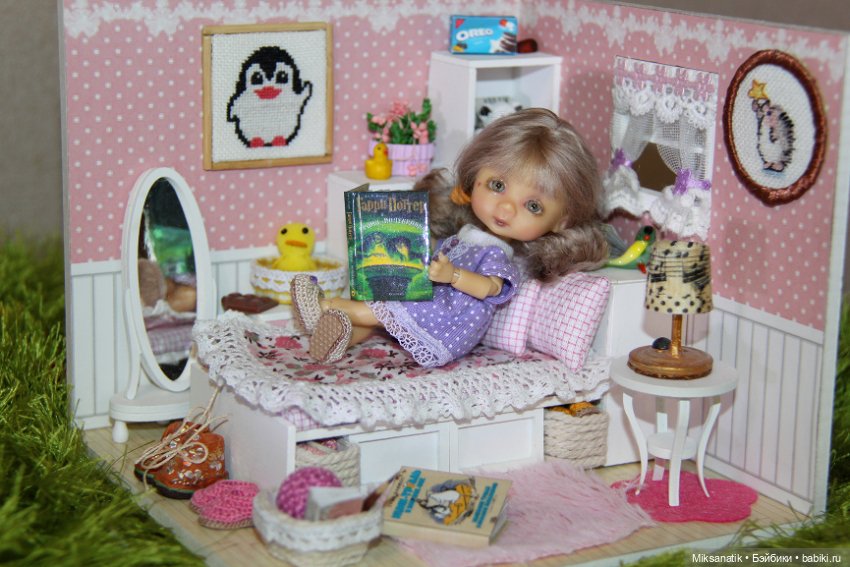 Комнатка для Эмилии — Кукольная миниатюра своими руками: еда