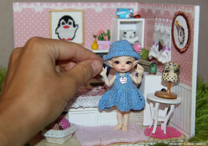 Комнатка для Эмилии — Кукольная миниатюра своими руками: еда