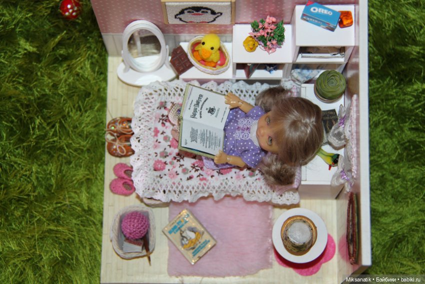 Комнатка для Эмилии — Кукольная миниатюра своими руками: еда