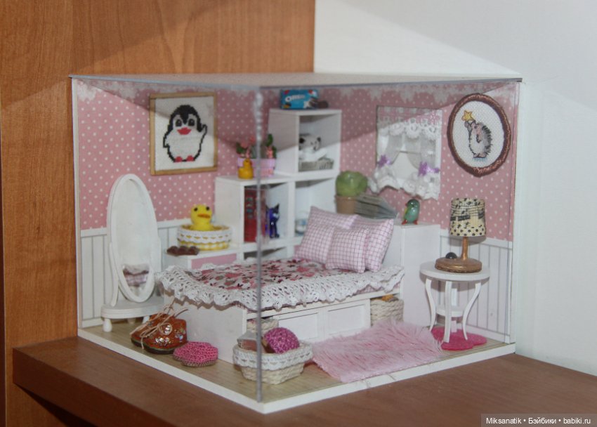 Комнатка для Эмилии — Кукольная миниатюра своими руками: еда