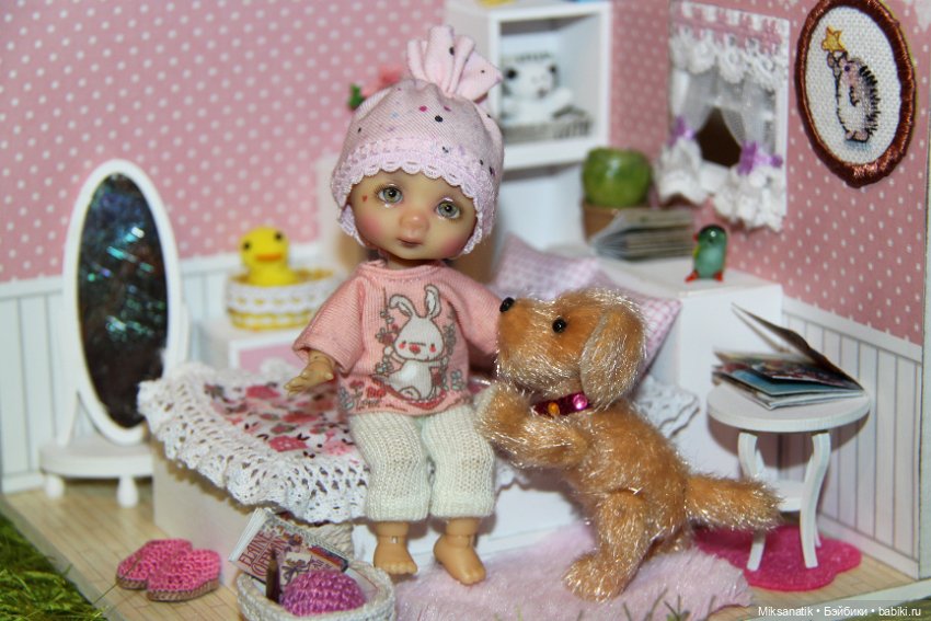 Комнатка для Эмилии — Кукольная миниатюра своими руками: еда