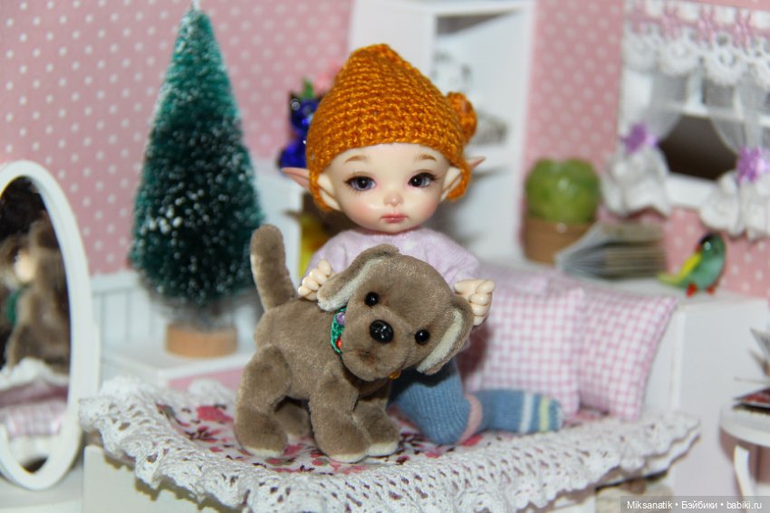 Комнатка для Эмилии — Кукольная миниатюра своими руками: еда