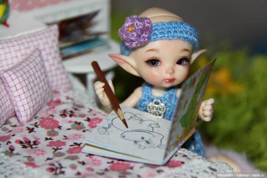 Комнатка для Эмилии — Кукольная миниатюра своими руками: еда