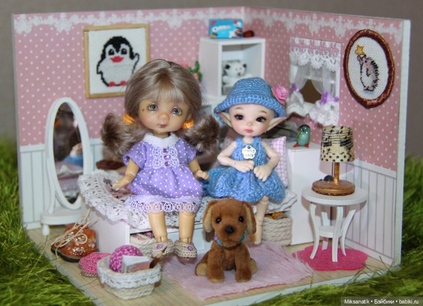 Комнатка для Эмилии — Кукольная миниатюра своими руками: еда