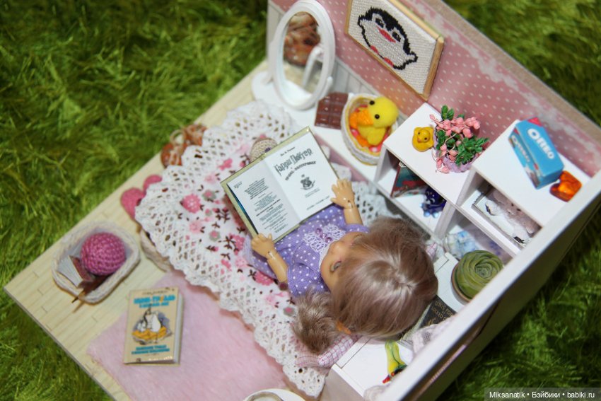 Комнатка для Эмилии — Кукольная миниатюра своими руками: еда