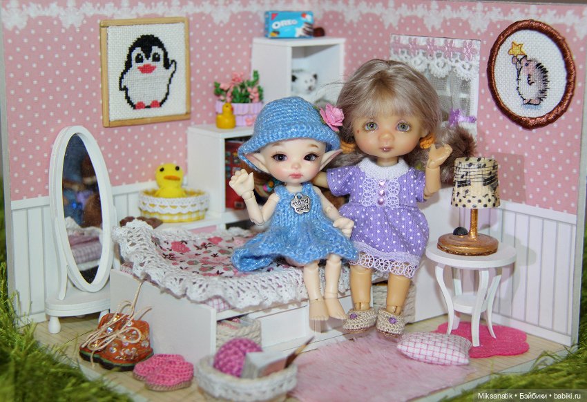 Комнатка для Эмилии — Кукольная миниатюра своими руками: еда