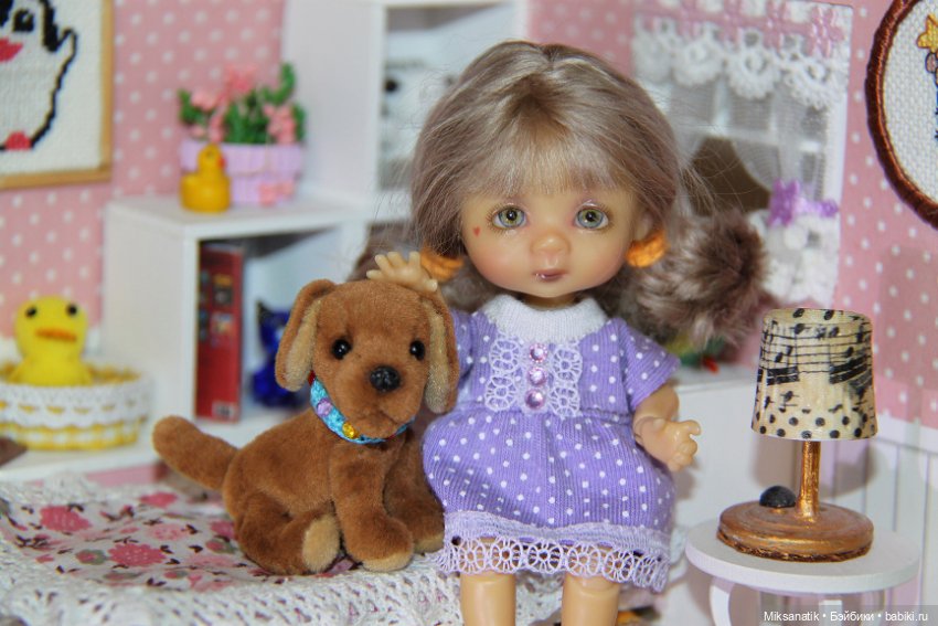 Комнатка для Эмилии — Кукольная миниатюра своими руками: еда