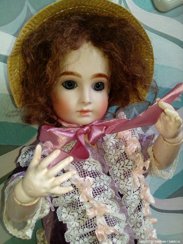 Черника со сливками — Редкие антикварные куклы и реплики: воск (фото 8)