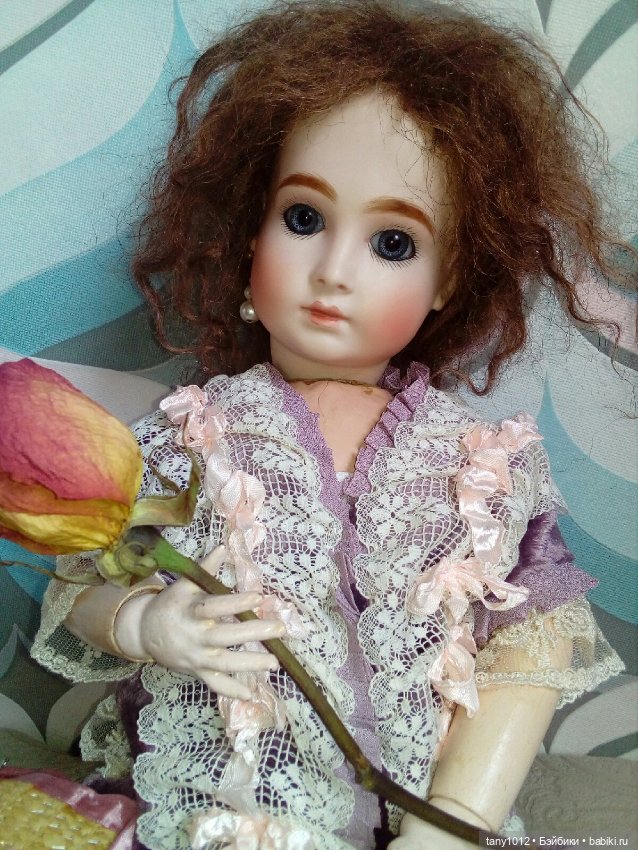 Черника со сливками — Редкие антикварные куклы и реплики: воск (фото 5)
