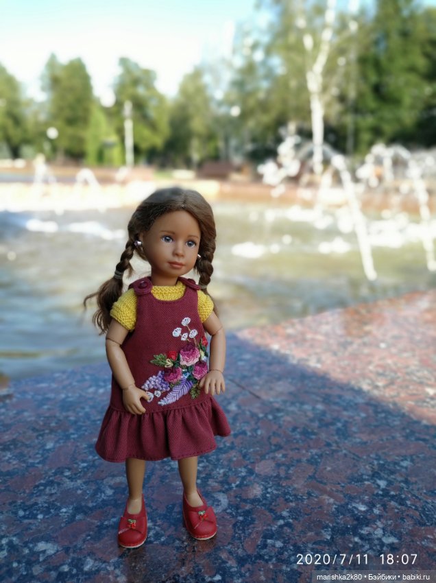Лето Каринки — Куклы Kathe Kruse (Кате/Кэте Крузе): фото