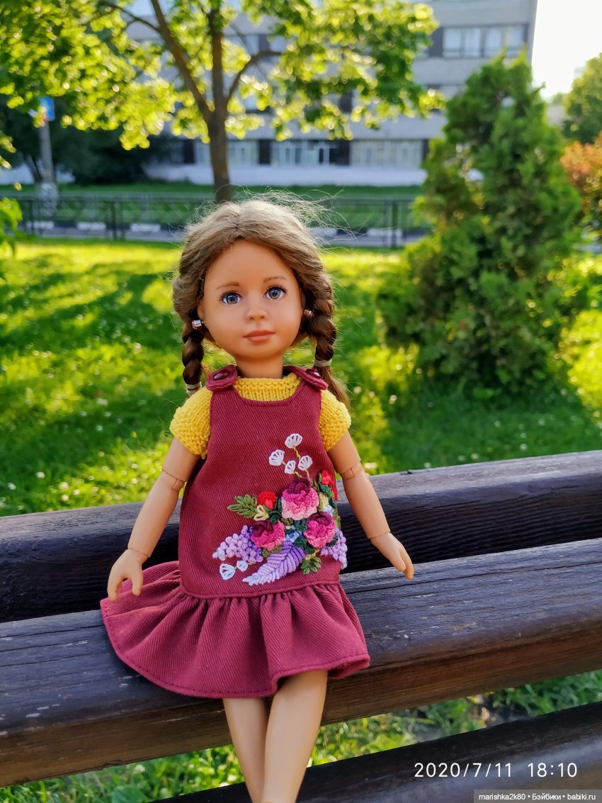 Лето Каринки — Куклы Kathe Kruse (Кате/Кэте Крузе): фото