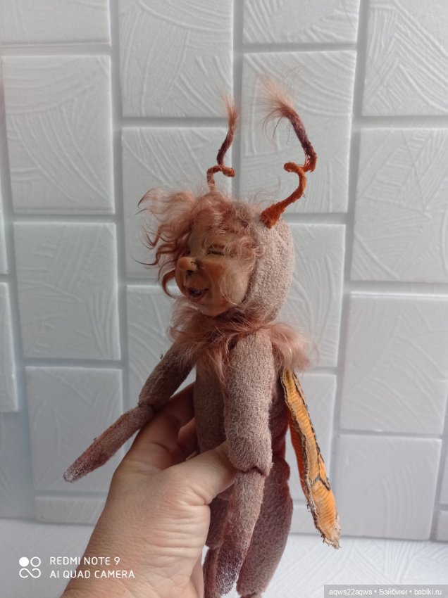 Коллекция "Насекомые" — Авторские куклы Тедди (фото 4)