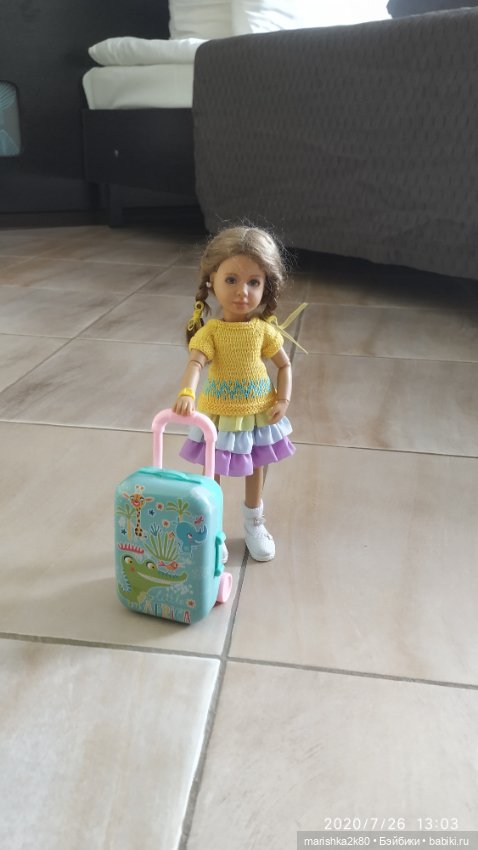 Лето Каринки — Куклы Kathe Kruse (Кате/Кэте Крузе): фото