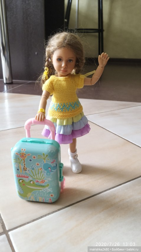 Лето Каринки — Куклы Kathe Kruse (Кате/Кэте Крузе): фото