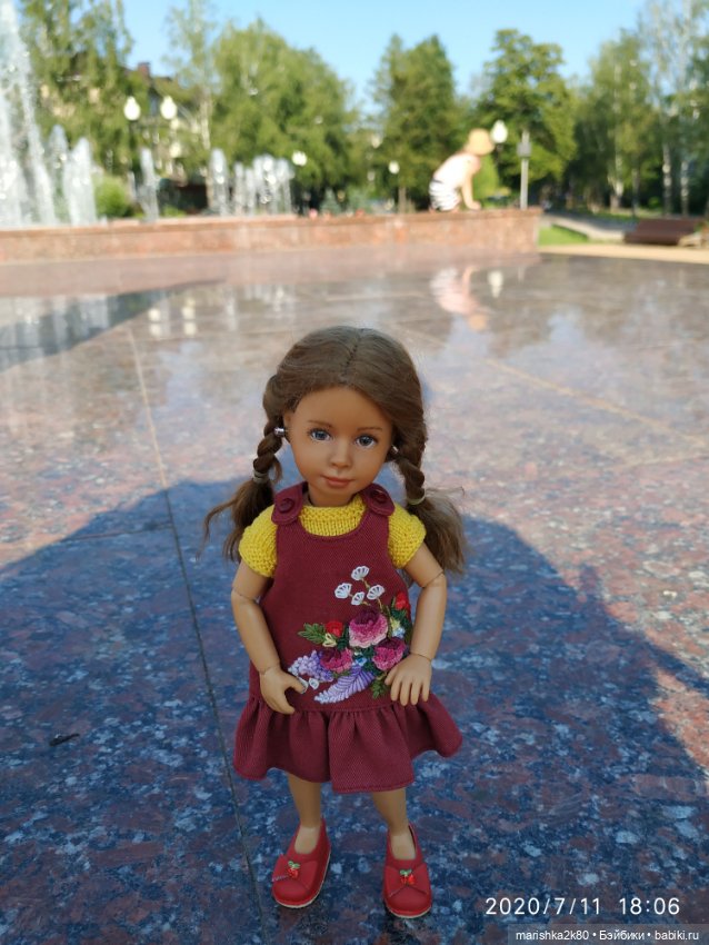Лето Каринки — Куклы Kathe Kruse (Кате/Кэте Крузе): фото