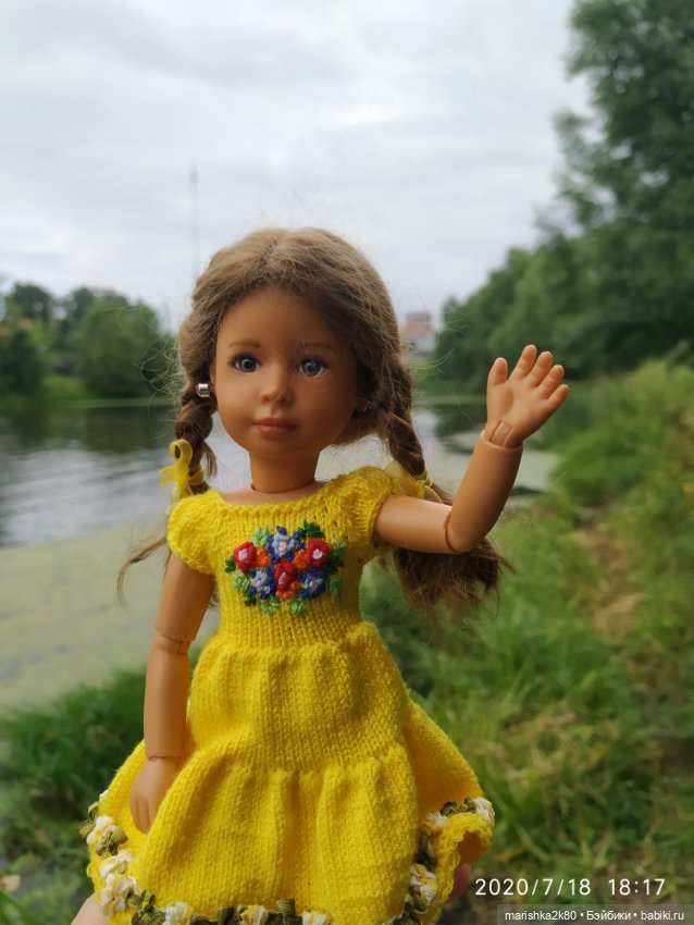 Лето Каринки — Куклы Kathe Kruse (Кате/Кэте Крузе): фото