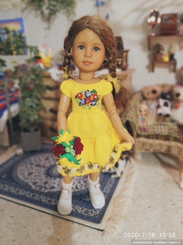 Лето Каринки — Куклы Kathe Kruse (Кате/Кэте Крузе): фото
