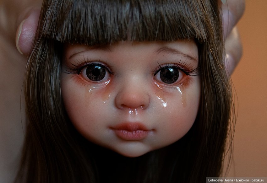 Концепт кукол плакс — ООАК Paola Reina (Паола Рейна) и испанских кукол: перерисовка (фото 3)