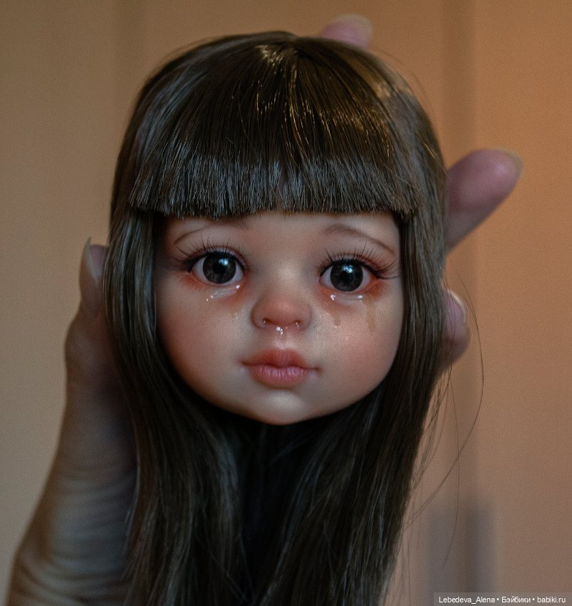 Концепт кукол плакс — ООАК Paola Reina (Паола Рейна) и испанских кукол: перерисовка (фото 4)