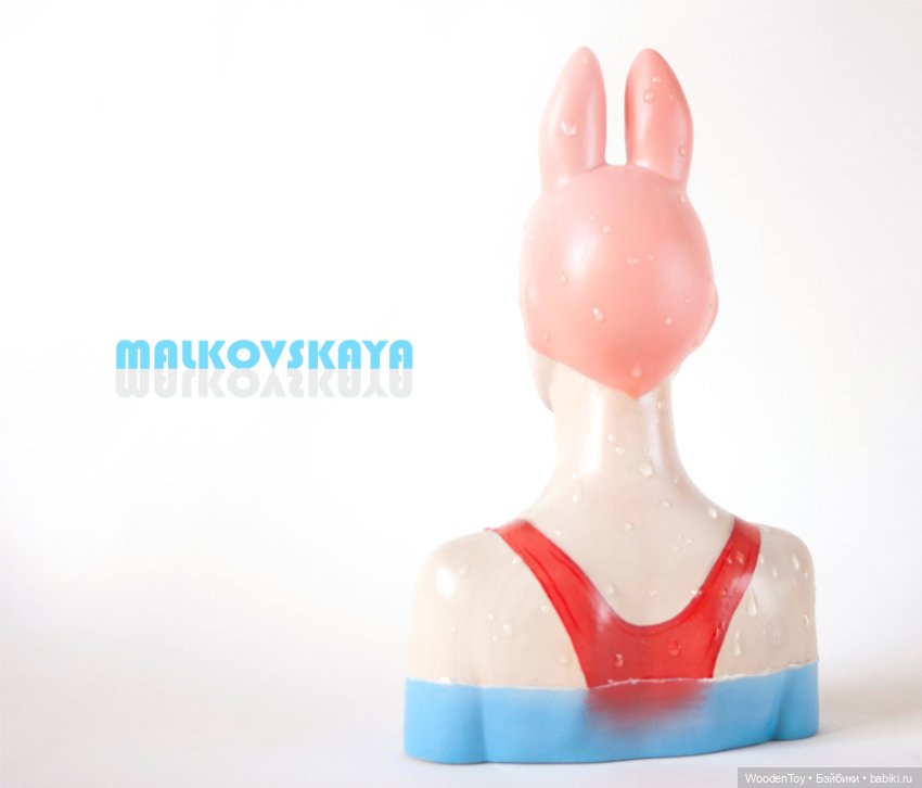 Деревянный бюст — Авторские куклы из дерева (фото 3)