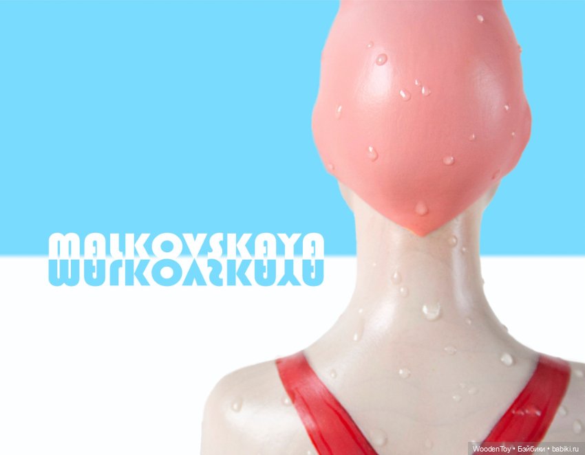 Деревянный бюст — Авторские куклы из дерева (фото 10)