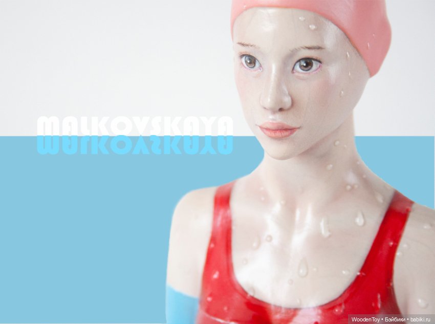 Деревянный бюст — Авторские куклы из дерева (фото 9)