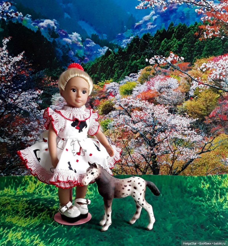 Прогулки на лошадках для маленьких девочек Лори и АГ (фото 8)