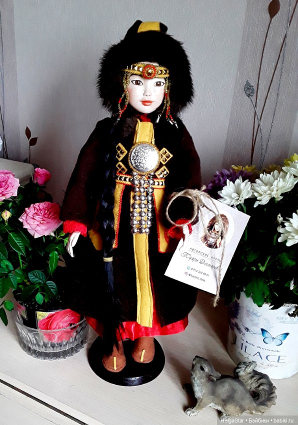 Авторская куколка Туяры Дегтяревой: якутяночка Куннэй (фото 2)