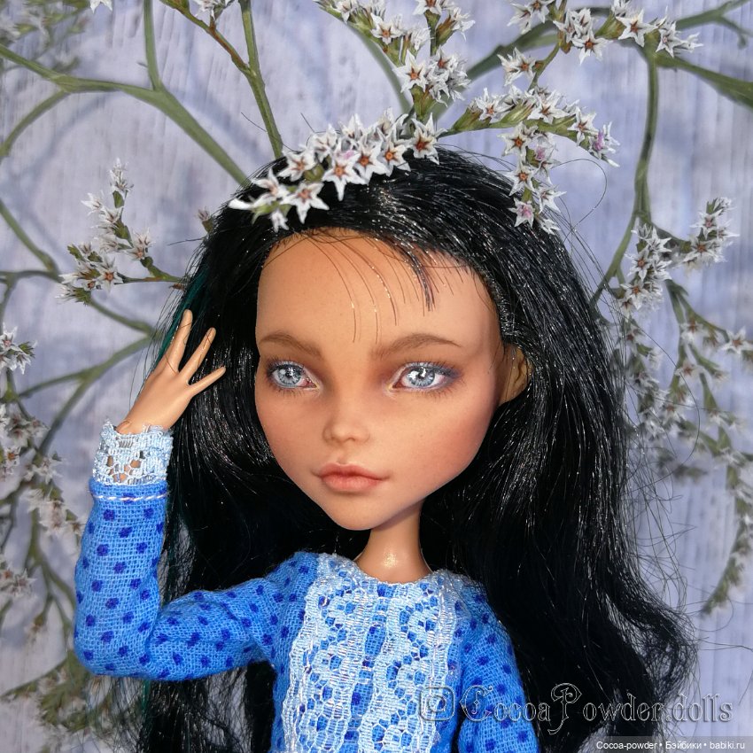 Нежные девочки — ООАК Monster High и Ever After High: репейнт (фото 2)