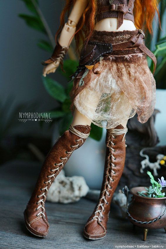 Авторский наряд Warrior Nymph для Minifee (фото 8)
