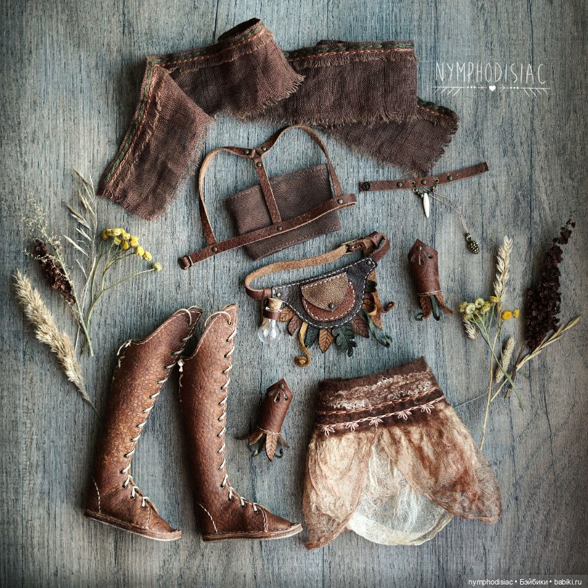 Авторский наряд Warrior Nymph для Minifee