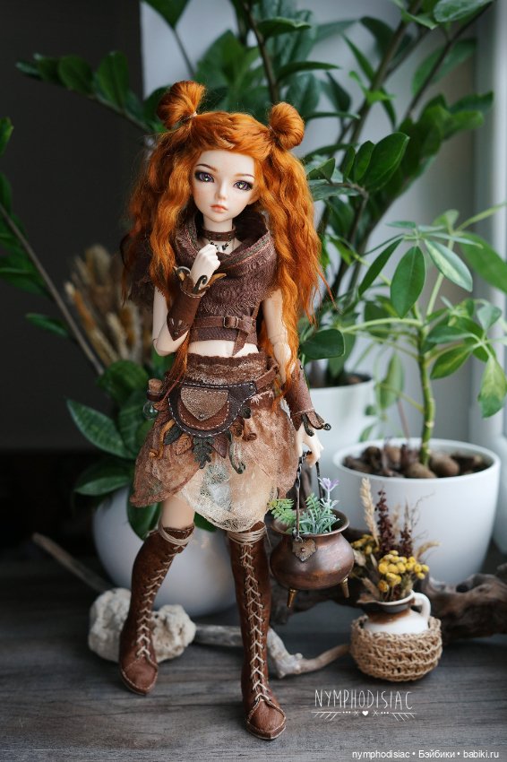 Авторский наряд Warrior Nymph для Minifee (фото 4)