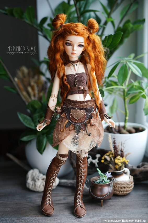 Авторский наряд Warrior Nymph для Minifee (фото 2)