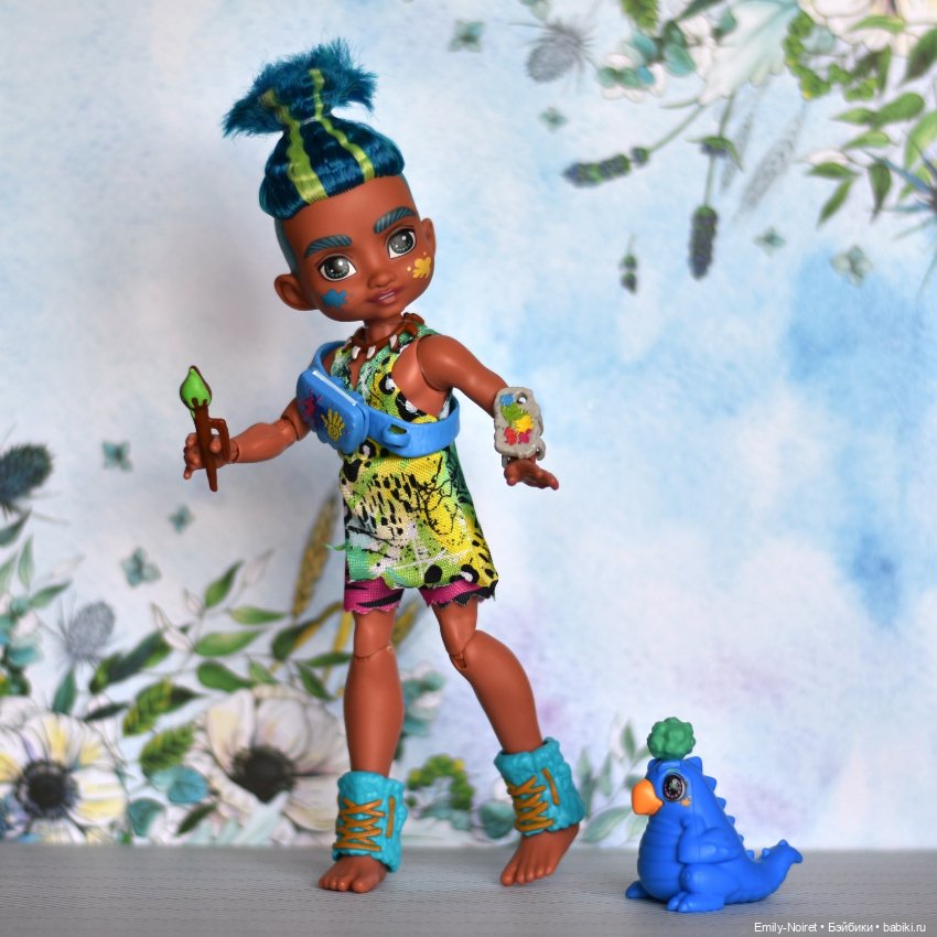 Художник из пещеры — Куклы Monster High и Ever After High: G1 (фото 3)