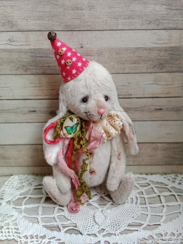 Зайчонок Тим — Авторские мишки Тедди и друзья: фото (фото 3)