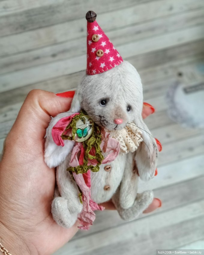 Зайчонок Тим — Авторские мишки Тедди и друзья: фото (фото 4)