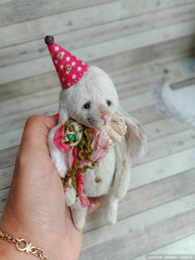 Зайчонок Тим — Авторские мишки Тедди и друзья: фото