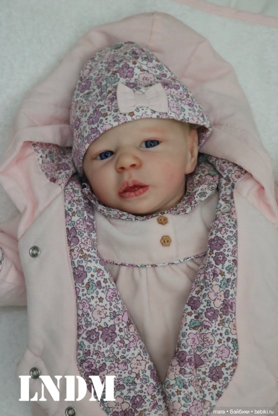 Realborn Emmy Awake для Bountiful baby, автор прототипа Marie Metayer (фото 4)