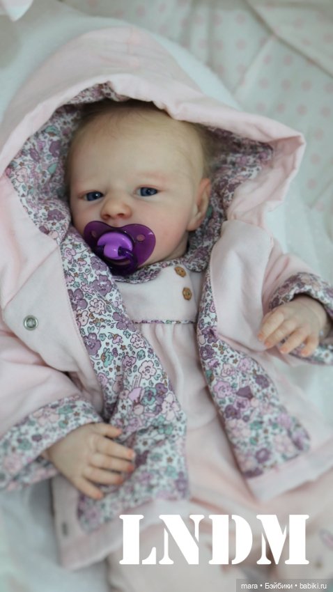 Realborn Emmy Awake для Bountiful baby, автор прототипа Marie Metayer (фото 2)