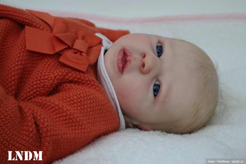 Realborn Emmy Awake для Bountiful baby, автор прототипа Marie Metayer (фото 9)