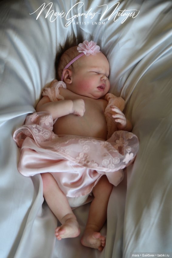 Realborn Harlow для Bountiful baby, автор прототипа Marie Metayer (фото 4)