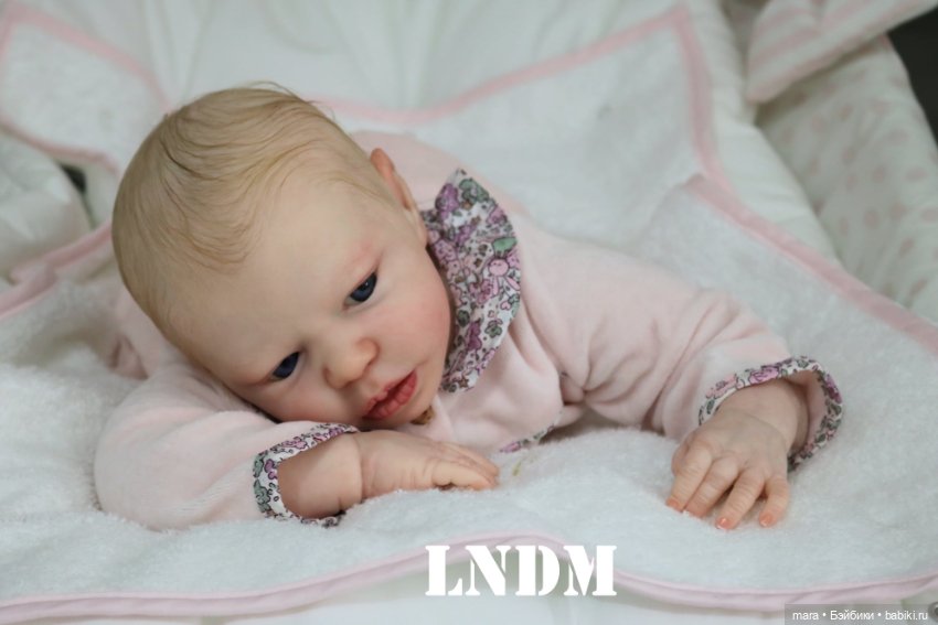 Realborn Emmy Awake для Bountiful baby, автор прототипа Marie Metayer (фото 5)