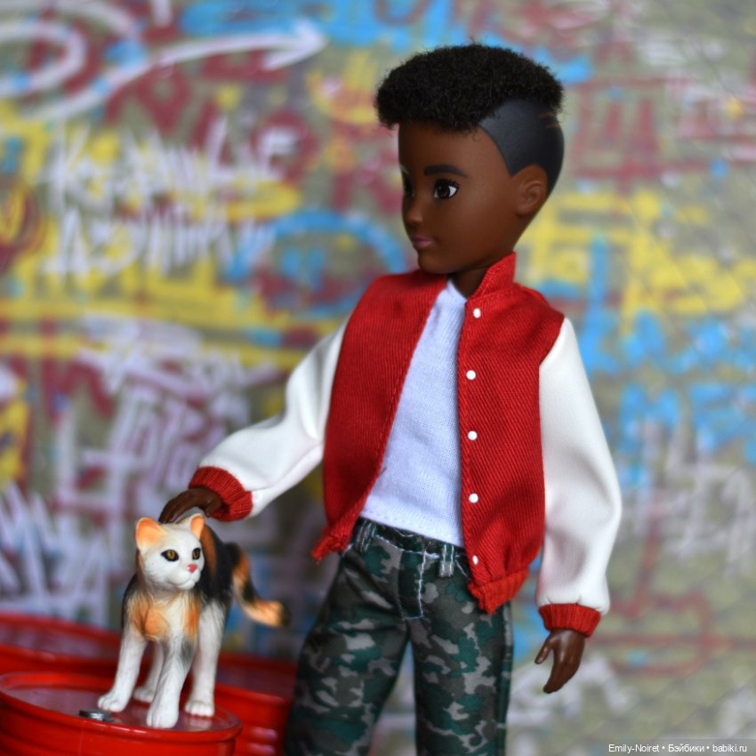 Джейкоб и бездомный кот — Куклы Monster High и Ever After High: G1 (фото 2)