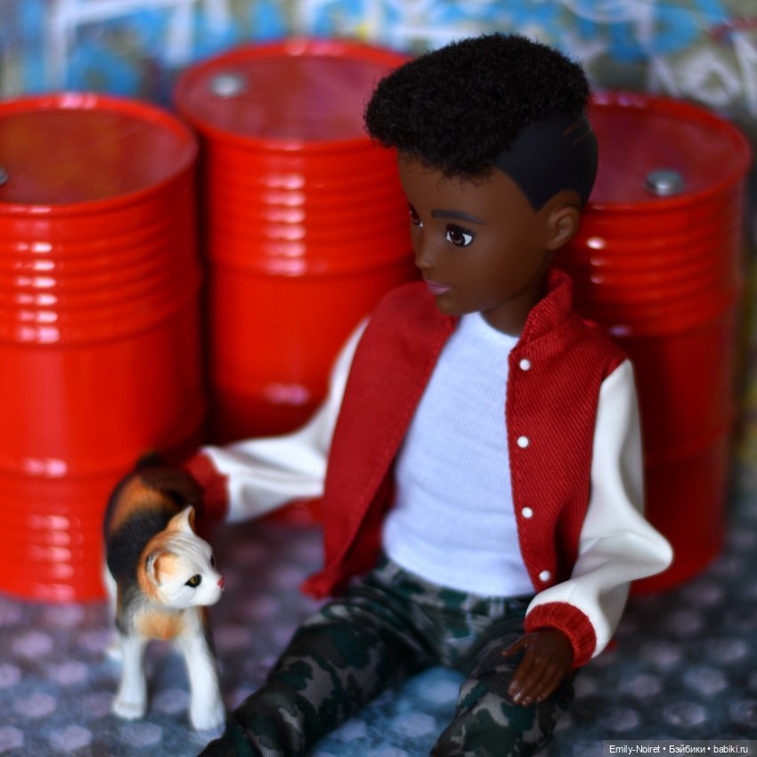 Джейкоб и бездомный кот — Куклы Monster High и Ever After High: G1 (фото 5)