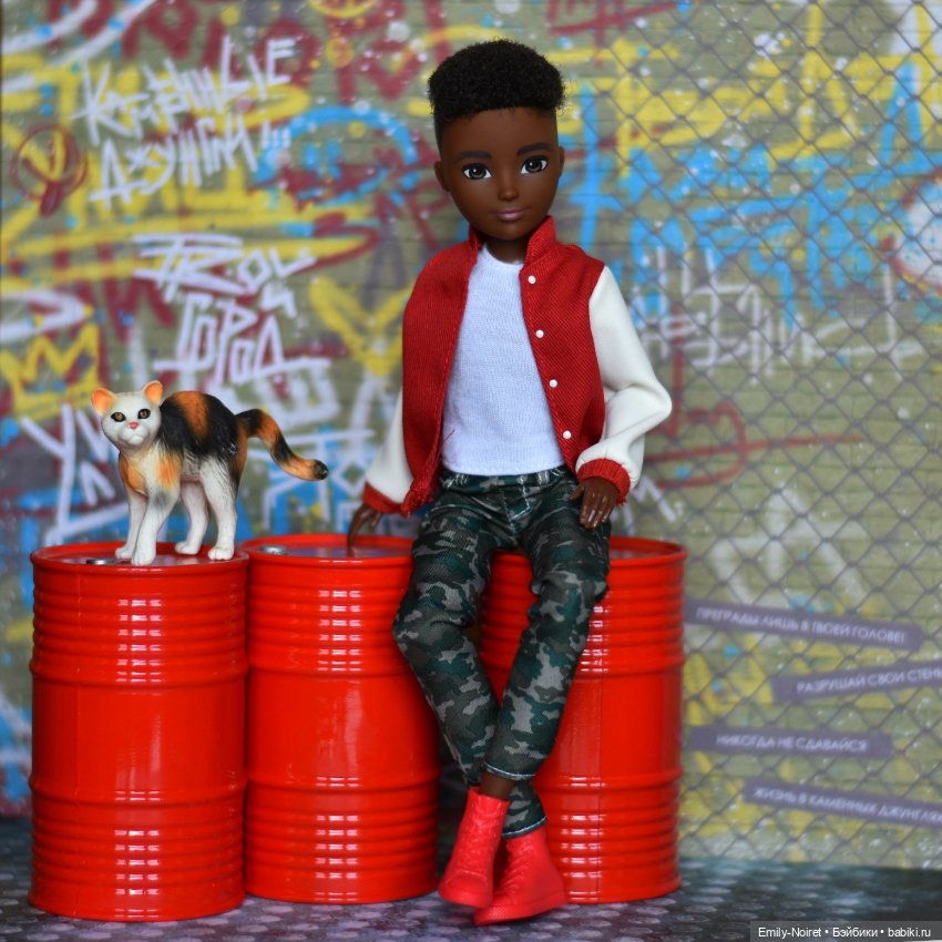 Джейкоб и бездомный кот — Куклы Monster High и Ever After High: G1 (фото 6)