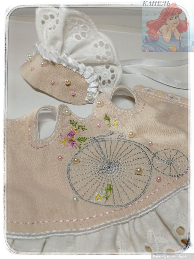 Бусинки, вышивка, кружево... Новые наряды для куколок