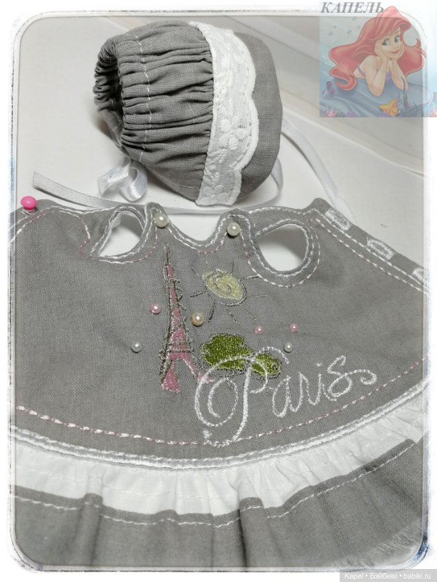 Бусинки, вышивка, кружево... Новые наряды для куколок