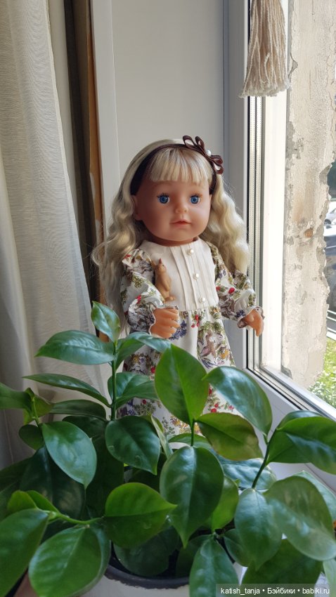 Сестричка baby born от Zapf creation. Наша очаровательная Катя (фото 6)